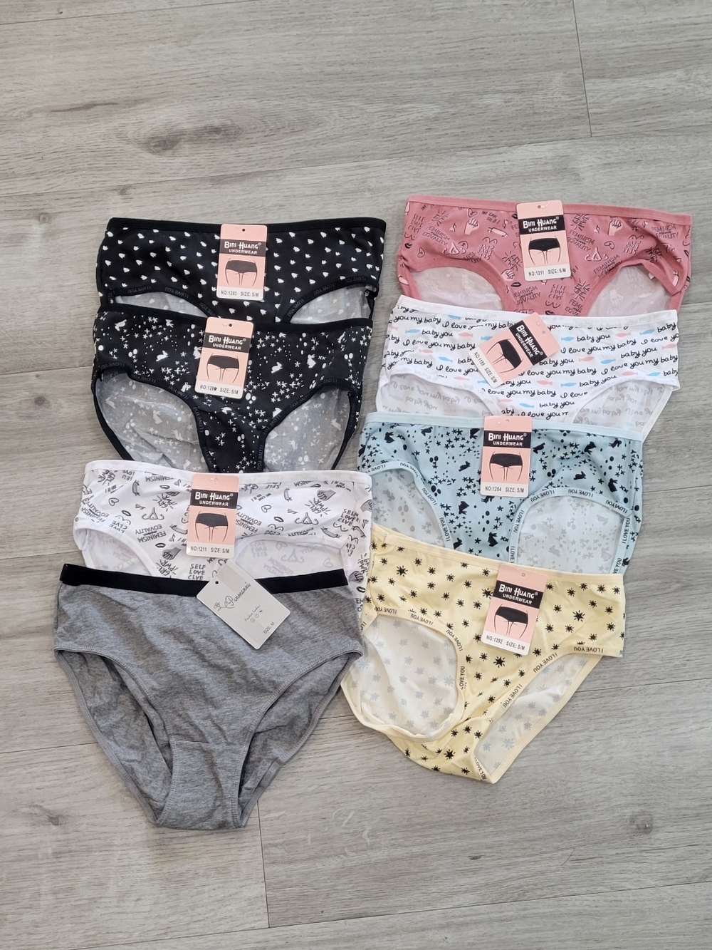 ' Assorted Color Cotton Briefs - Pack of 8